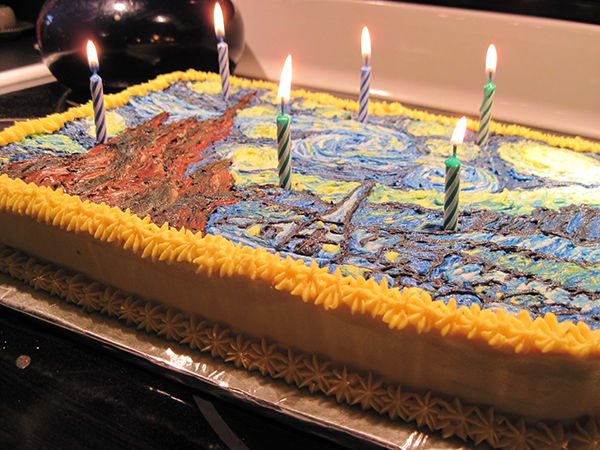 Starry Starry Night Cake