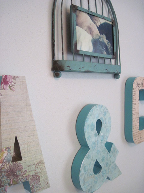 Alphabet Letters and Picture Wall