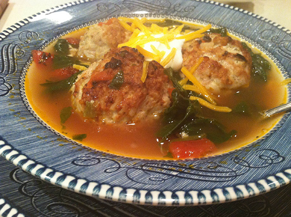Because Pork and Rice Meatball Soup Makes Everyone Happy