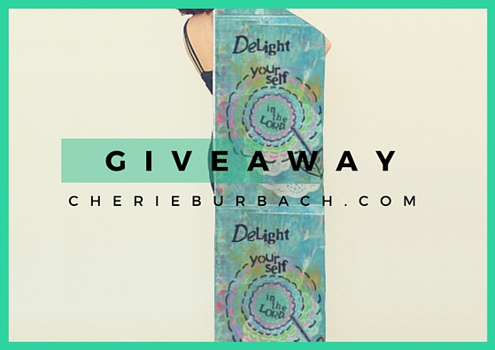 Giveaway: Delight Yourself in the Lord Scarf