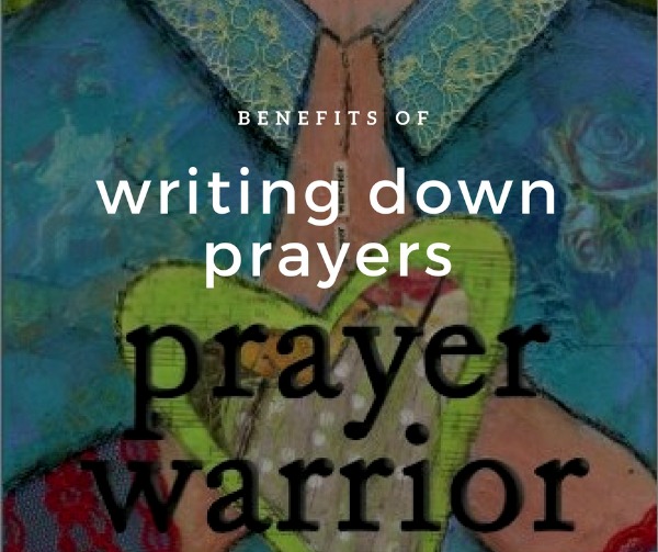 Writing Down Your Prayers
