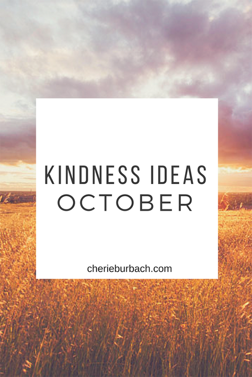 October Kindness Ideas
