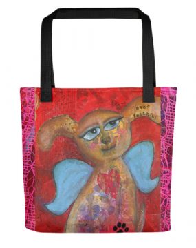 Ever Faithful Doggie Tote bag