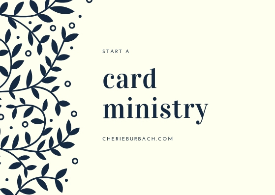 Start a Card Ministry