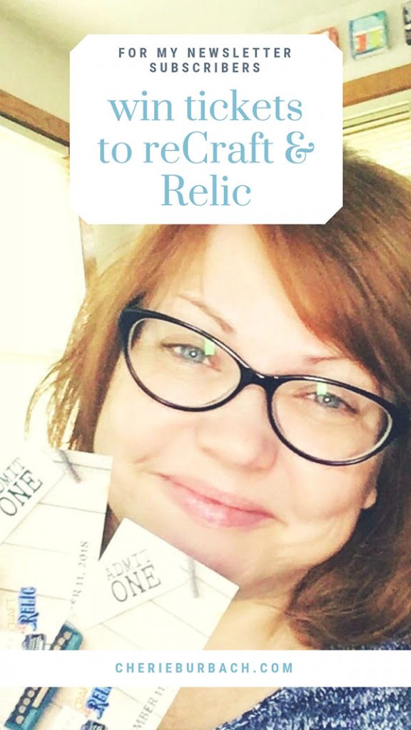 Win Tickets to reCraft and Relic!