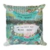 In the Beginning Was the Word Pillow