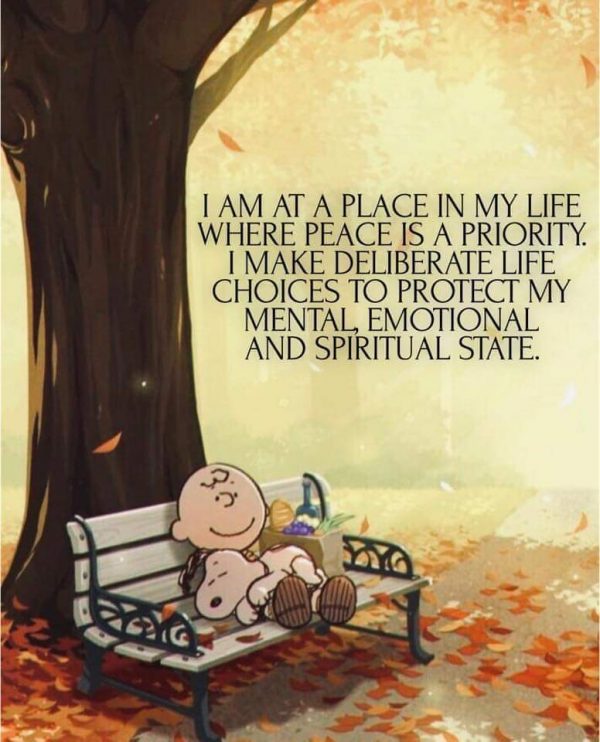 Peace Is a Priority