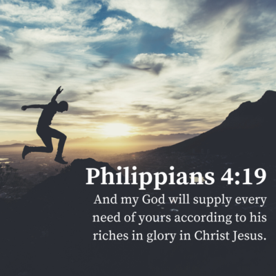 God Supplies Every Need