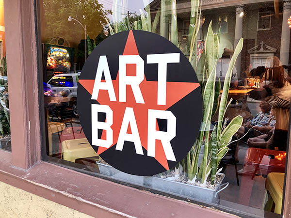 Cutting Edge Exhibit at the Art Bar