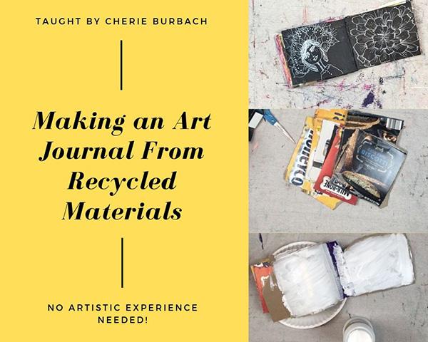 Recycle Those Cardboard Boxes Into an Art Journal