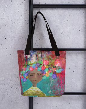 Her Heart Knocked Fast Tote Bag