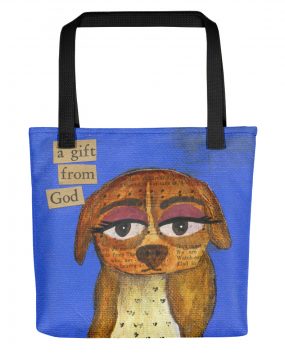 A Gift From God Doggie Tote Bag