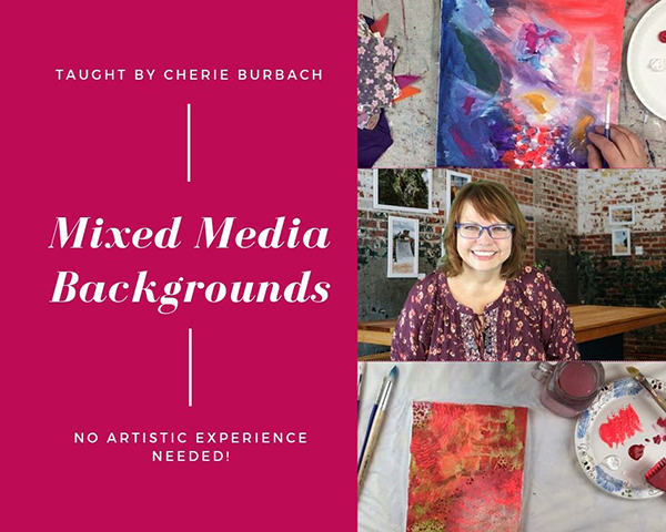 Create a Mixed Media Background With Me