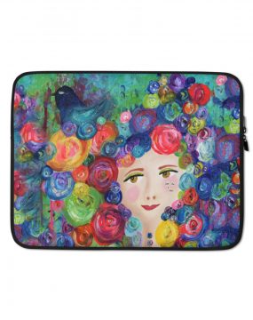 Bohemian Girl Laptop Sleeve