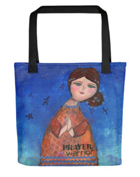 Prayer Warrior Tote Bag