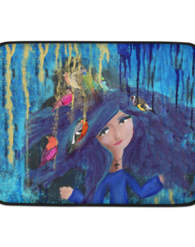 Her Heart Is Light Laptop Sleeve