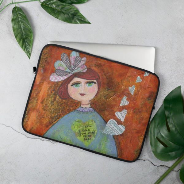 I Have Hidden Your Word Laptop Sleeve