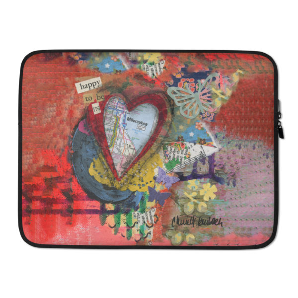 Happy to Be in Milwaukee Laptop Sleeve