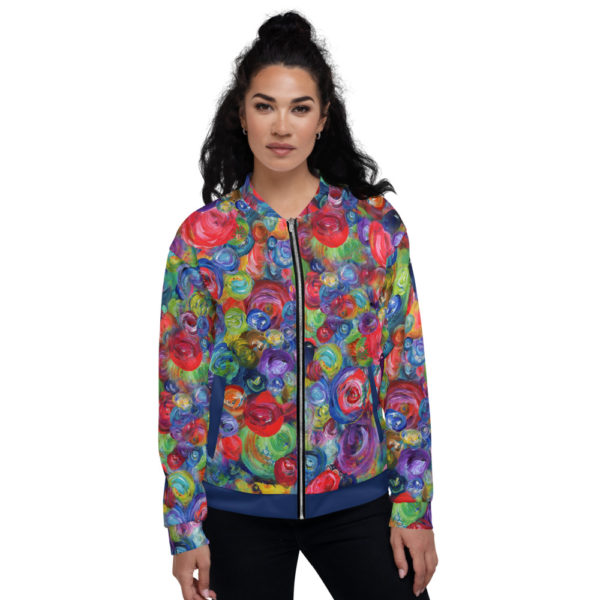 Bright Circles Bomber Jacket