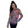 Bright Circles Bomber Jacket - Image 4