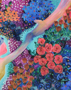 Follow the Music (Original Painting)