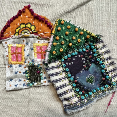 Little Beaded Houses