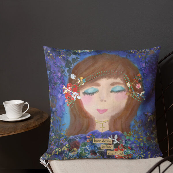 Bow Down Before the Lord Pillow - Image 3