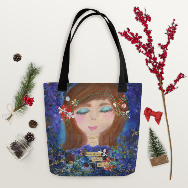 Bow Down Before the Lord Tote Bag