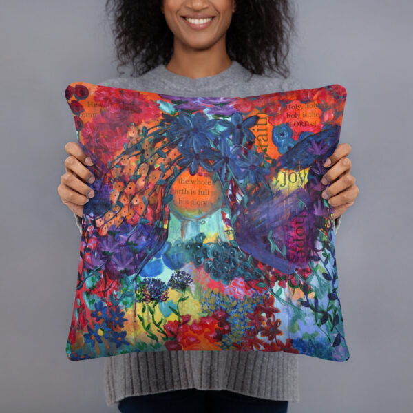 His Angels Are Near Pillow - Image 2