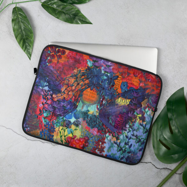 His Angels Are Near Laptop Sleeve