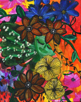 Hiding in Color (Original Art)