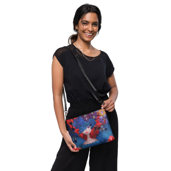 An Angel in the Garden Crossbody Bag