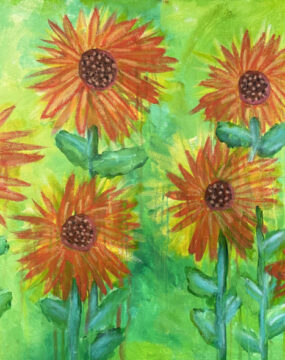 Sunflower Patch (Original Art)
