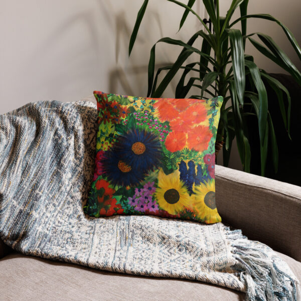 Happy Flowers Pillow