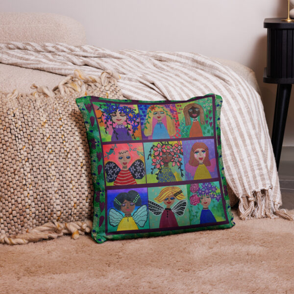 All the Angels Pillow