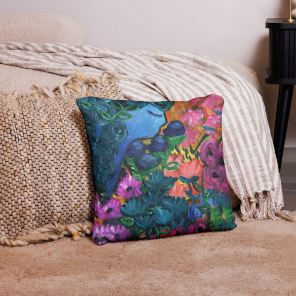Blue Angel Pillow