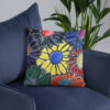 Rainbow Sunflowers Pillow - Image 6