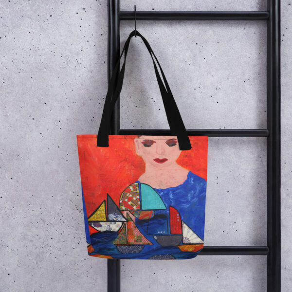 She's On a Journey Tote Bag
