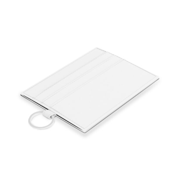 We Are All Welcome Here Leather Card Holder - Image 3