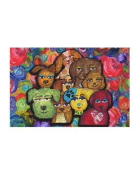 Doggies Outdoor Rug