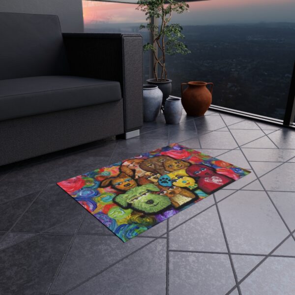 Doggies Outdoor Rug - Image 4