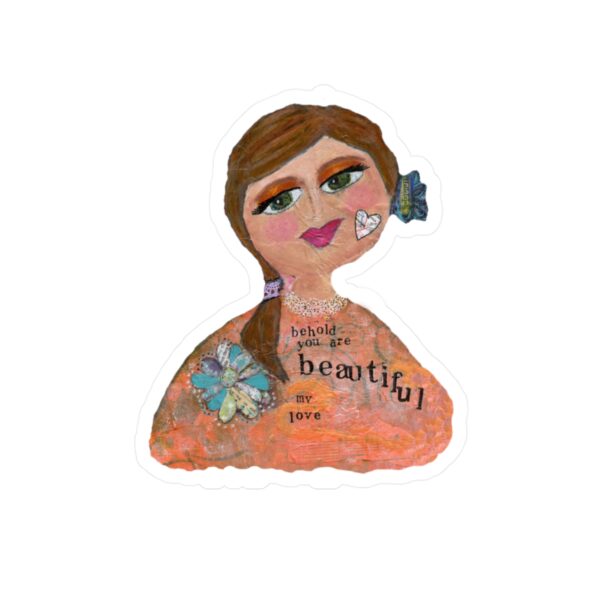 Behold, You Are Beautiful Kiss-Cut Vinyl Decals - Image 7