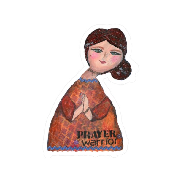 Prayer Warrior Kiss-Cut Vinyl Decals - Image 7