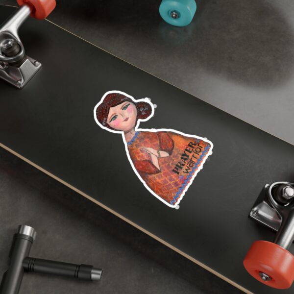 Prayer Warrior Kiss-Cut Vinyl Decals - Image 24