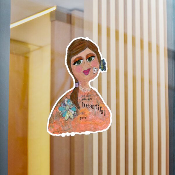 Behold, You Are Beautiful Kiss-Cut Vinyl Decals - Image 2