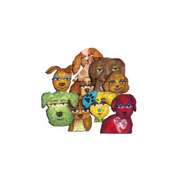 All the Doggies Kiss-Cut Vinyl Decals