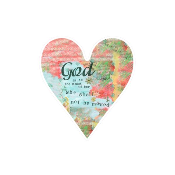 In Him Was Life Kiss-Cut Vinyl Decals