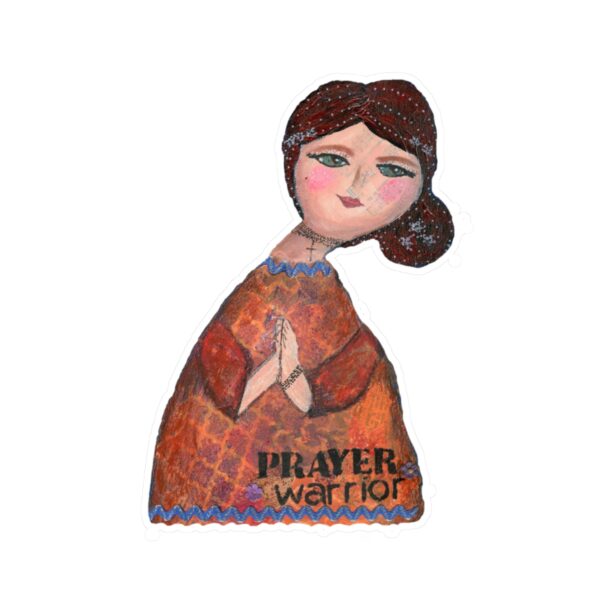 Prayer Warrior Kiss-Cut Vinyl Decals