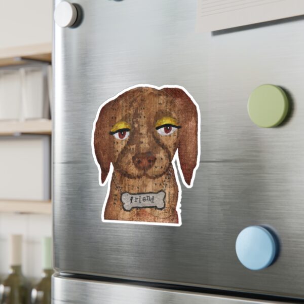 Doggie Friend Kiss-Cut Vinyl Decals - Image 3