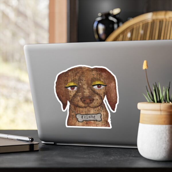 Doggie Friend Kiss-Cut Vinyl Decals - Image 4